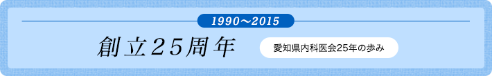 創立25周年